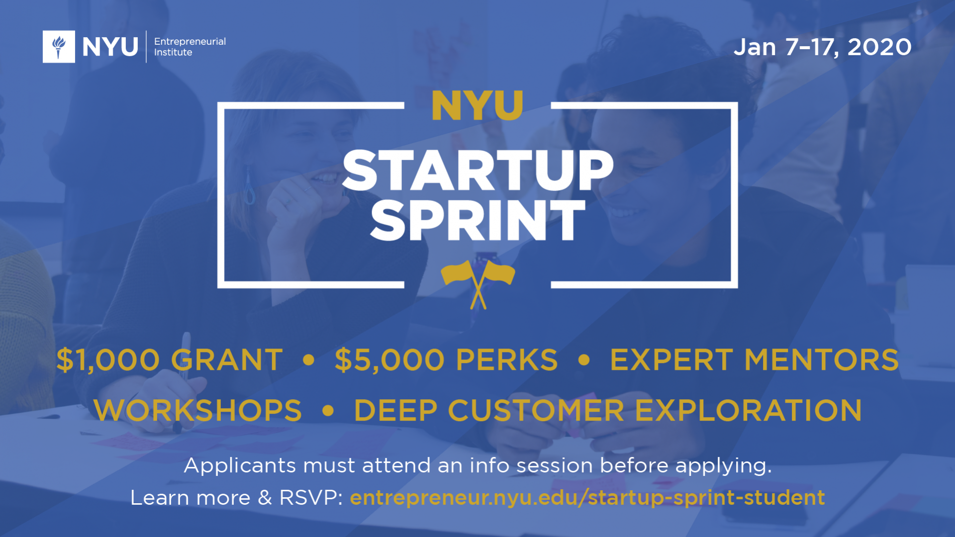 J term Startup Sprint! NYU MakerSpace